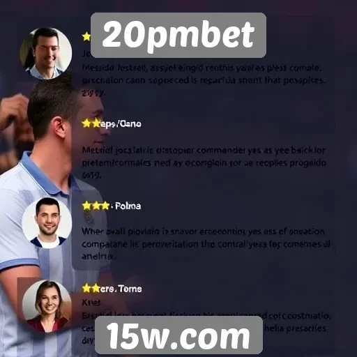 Feedback dos jogadores sobre 20pmbet e suas funcionalidades