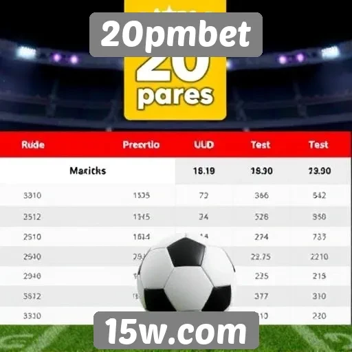 Comparativo entre 20pmbet e outros sites de apostas